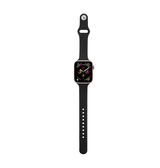 Apple Watch 38-42mm | Apple Watch (38/40/SE/41/42mm) - ICON™ Tynd Classic Silikone Rem - Sort - DELUXECOVERS.DK