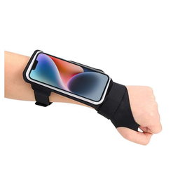 iPhone Løbeudstyr | iPhone 12 Pro - NX Løbearmbånd Holder til Håndleddet - Sort - DELUXECOVERS.DK