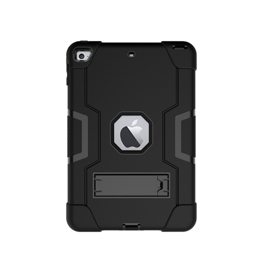 iPad Mini 1/2/3 | iPad Mini 1/2/3 - Deluxe™ Robust Stødsikkert TPU Cover  - Sort - DELUXECOVERS.DK