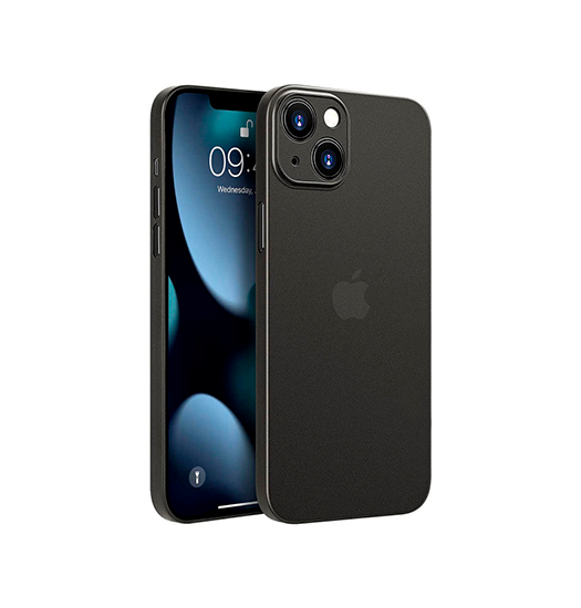 iPhone 13 Mini | iPhone 13 Mini - Ultratynd Matte Series Cover V.2.0 - Sort - DELUXECOVERS.DK