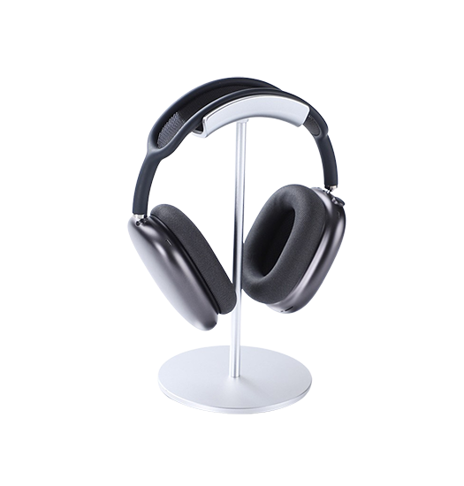 AirPods Max | AirPods Max stander i aluminium – Sølv - DELUXECOVERS.DK