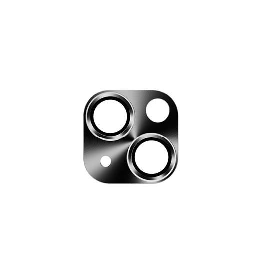 iPhone Beskyttelsesglas | iPhone 13 Mini - TOTU® Bagside Kamera Linse Beskyttelsesglas - Sort - DELUXECOVERS.DK
