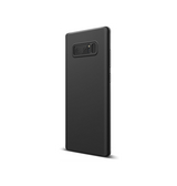 Samsung Note 8 | Samsung Galaxy Note 8 - Novo Frosted Matte Slim Silikone Cover - Sort - DELUXECOVERS.DK