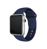 Apple Watch 42-49mm | Apple Watch (42/44/SE/45/46/49mm) - PRO+ Silikone Sportsrem - Navy blå - DELUXECOVERS.DK