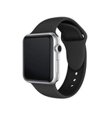 Apple Watch 42-49mm | Apple Watch (42/44/SE/45/46/49mm) - PRO+ Silikone Sportsrem - Sort - DELUXECOVERS.DK