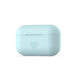 Airpods Pro 2 | AirPods Pro (1/2 Gen) | Heartful™ Beskyttelse Cover - Gummy Blue - DELUXECOVERS.DK