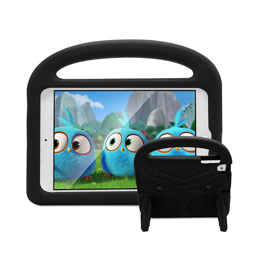 iPad 2/3/4 | iPad 2/3/4 - Stødsikkert Børnecover M. Håndtag & Stander - Sort - DELUXECOVERS.DK