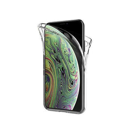 iPhone 12 Pro Max | iPhone 12 Pro Max - Full Cover 360° Silikone - Gennemsigtig - DELUXECOVERS.DK