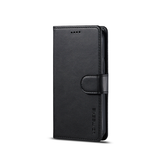 iPhone 13 Mini | iPhone 13 Mini - LC.IMEEKE™ Læder Cover M. Kortholder - Sort - DELUXECOVERS.DK