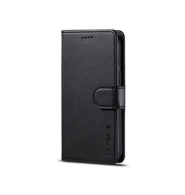 iPhone 13 Mini | iPhone 13 Mini - LC.IMEEKE™ Læder Cover M. Kortholder - Sort - DELUXECOVERS.DK