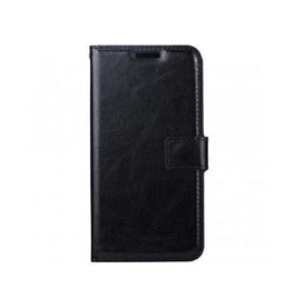 Samsung Galaxy S10+ | Samsung Galaxy S10+ (Plus) - Retro Diary Læder Cover - Sort - DELUXECOVERS.DK