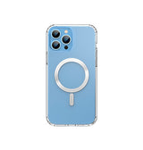 iPhone 13 Pro Max | iPhone 13 Pro Max - Premium Magnet Cover M. MagSafe - Gennemsigtig - DELUXECOVERS.DK