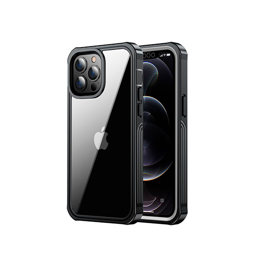 iPhone 14 Pro Max | iPhone 14 Pro Max -  Active-Armor™ Håndværker Cover - Sort - DELUXECOVERS.DK