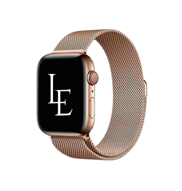 Apple Watch 38-42mm | Apple Watch (38/40/SE/41/42mm) - L'Empiri™ Milanese Loop - Retro Guld - DELUXECOVERS.DK
