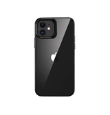 iPhone 12 Mini | iPhone 12 Mini - ESR Pietet™ Tyndt Silikone Cover - M. Sort Kant - DELUXECOVERS.DK