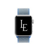 Apple Watch 38-42mm | Apple Watch (38/40/SE/41/42mm) - L'Empiri™ Nylon Velcro Rem - Blå - DELUXECOVERS.DK