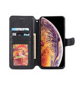 iPhone X / XS | iPhone X/Xs - AZNS™ Diary Læder Etui / Taske M. Pung - Sort - DELUXECOVERS.DK