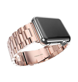 Apple Watch 38-42mm | Apple Watch (38/40/SE/41/42mm) - CNC Pro Rustfrit Stål Rem - Roseguld - DELUXECOVERS.DK