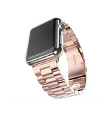Apple Watch 42-49mm | Apple Watch (42/44/SE/45/46/49mm) - CNC Pro Rustfrit Stål Rem - Roseguld - DELUXECOVERS.DK