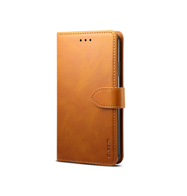 iPhone 11 Pro | iPhone 11 Pro - GUSSIM™ Læder Cover / Etui M. Kortholder - Lysebrun - DELUXECOVERS.DK