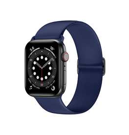 Apple Watch 42-49mm | Apple Watch (42/44/SE/45/46/49mm) - ACTIVE™ Silikone Sportsrem - Mørkeblå - DELUXECOVERS.DK