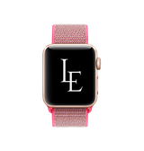 Apple Watch 38-42mm | Apple Watch (38/40/SE/41/42mm) - L'Empiri™ Nylon Velcro Rem - Rød - DELUXECOVERS.DK