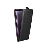 Samsung Galaxy S8+ | Samsung Galaxy S8+ (Plus) - Diary Læder Etui M. Vertical Flip - Sort - DELUXECOVERS.DK
