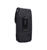 Huawei Galaxy | Huawei Galaxy Z Flip3 - SafeOne™ Nylon Bæltetaske / Etui - Sort - DELUXECOVERS.DK