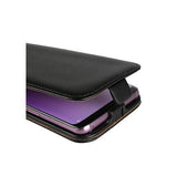 Samsung Galaxy S8+ | Samsung Galaxy S8+ (Plus) - Diary Læder Etui M. Vertical Flip - Sort - DELUXECOVERS.DK