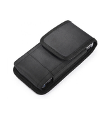 Huawei Galaxy | Huawei Galaxy Z Flip3 - SafeOne™ Nylon Bæltetaske / Etui - Sort - DELUXECOVERS.DK
