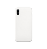 iPhone XS Max | iPhone XS Max - Deluxe™ Soft Touch Silikone Cover - Hvid/Gennemsigtig - DELUXECOVERS.DK