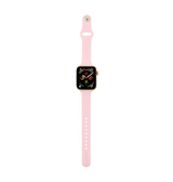Apple Watch 38-42mm | Apple Watch (38/40/SE/41/42mm) - ICON™ Tynd Classic Silikone Rem - Lyserød - DELUXECOVERS.DK