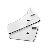 iPhone XS Max | iPhone XS Max - DeLX™ Ultra Silikone Cover - Gennemsigtig - DELUXECOVERS.DK