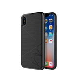 iPhone XS Max | iPhone XS Max - Delusion Abstract Designer Cover - Sort - DELUXECOVERS.DK