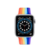 Apple Watch 38-42mm | Apple Watch (38/40/SE/41/42mm) - LGBT Silikone Rem - Pride - DELUXECOVERS.DK