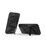 iPhone 11 Pro | iPhone 11 Pro - Eagle™ PRZ Stødsikkert Cover M. Kickstand - Sort - DELUXECOVERS.DK