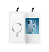 iPhone 14 Max | iPhone 14 Plus - Premium Magnet Cover M. MagSafe - Gennemsigtig - DELUXECOVERS.DK