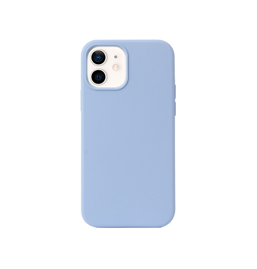 iPhone 12 Mini | iPhone 12 Mini - DeLX™  Pastel Silikone Cover - Mineral Blue - DELUXECOVERS.DK