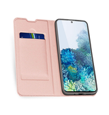 Samsung Galaxy S20 Ultra | Samsung Galaxy S20 Ultra - Vanquish Pro Series Flipcover Etui - Lyserød - DELUXECOVERS.DK