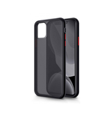 iPhone 12 | iPhone 12 - DELUXE™ Simple Silikone Cover - Sort/Gennemsigtig - DELUXECOVERS.DK