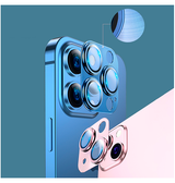 iPhone Beskyttelsesglas | iPhone 13 Mini - TOTU® Bagside Kamera Linse Beskyttelsesglas - Sort - DELUXECOVERS.DK
