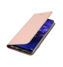 Huawei P20 | Huawei P20 - Vanquish Pro Series Flipcover Etui - RoseGuld - DELUXECOVERS.DK