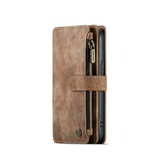 iPhone 11 Pro | iPhone 11 Pro - CaseMe™ Multifunktionel Læder Etui / Pung - Brun - DELUXECOVERS.DK