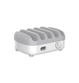 USB Ladestation | ORICO™ | Ladestation til 5 Enheder - USB-A - 40W - Hvid - DELUXECOVERS.DK