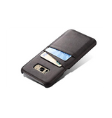 Samsung Galaxy S8+ | Samsung Galaxy S8+ (Plus) - NX Design Læder Bagcover - Sort - DELUXECOVERS.DK