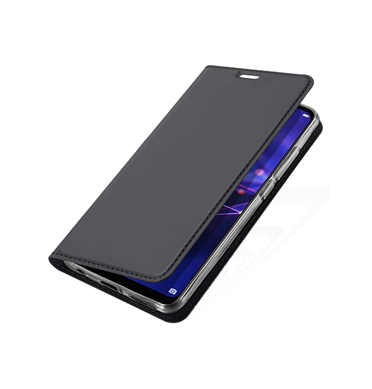 Huawei P20 | Huawei P20 - Vanquish Pro Series Flipcover Etui - Sort - DELUXECOVERS.DK