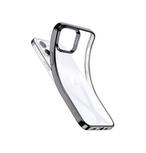 iPhone 12 Mini | iPhone 12 Mini - ESR Pietet™ Tyndt Silikone Cover - M. Sort Kant - DELUXECOVERS.DK