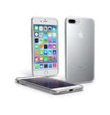 iPhone 7/8 Plus | iPhone 7/8 Plus - Premium 0.3 Silikone Cover - Gennemsigtig - DELUXECOVERS.DK