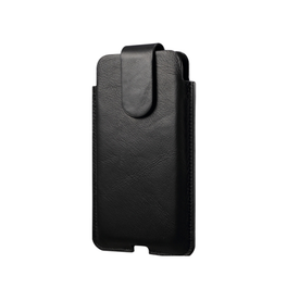 Samsung Galaxy J5/J6 | Samsung Galaxy J5/J6 - Mont Blanc Ægte Læder Bælte Sleeve - Sort - DELUXECOVERS.DK