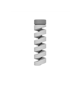 Kabelorganisering | Kabel Beskytter - Silikone Spiral - 4 Stk - Grå. - DELUXECOVERS.DK